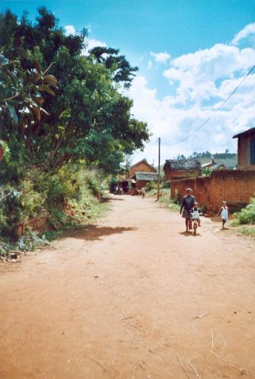 Une rue du village