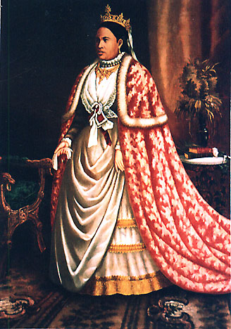  Ranavalona II (1829-1883) règne de 1868 à 1883, épouse de Radama II et cousine de Rasoherina