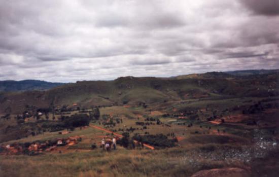 Paysage aux alentours du village