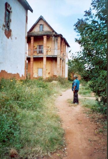 Une maison traditionnelle malgache