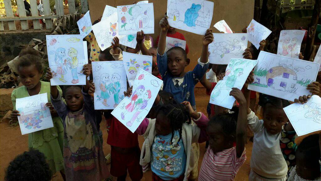 On exhibe les dessins