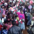 26 juin 2022  Les villageois en liesse